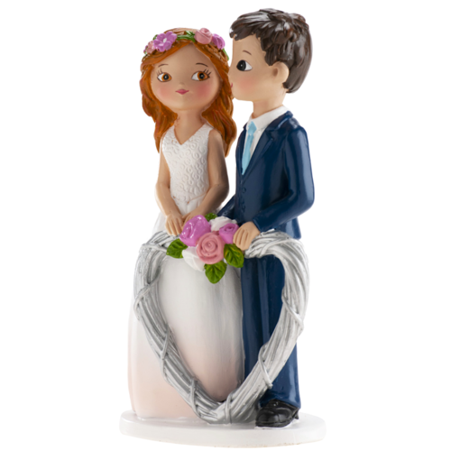 DEKORA CAKE FIGURE - HEART COUPLE