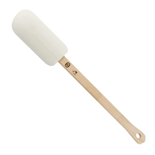 DR. OETKER - WOOD HANDLE SPATULA  25 CM