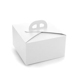 WHITE CAKE BOX "TOKYO" - 16 CM