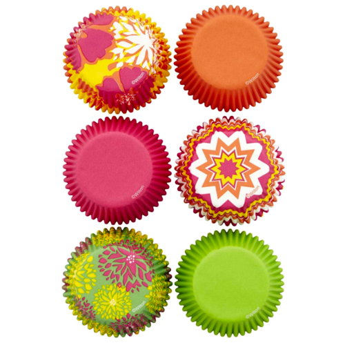 WILTON SET CUPCAKE CAPSULES - FLORAL