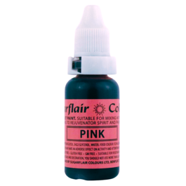 SUGARFLAIR LIQUID DYE - PINK (14 ML)