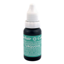 SUGARFLAIR LIQUID DYE - TURQUOISE (14 ML)