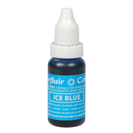 SUGARFLAIR LIQUID DYE - ICE BLUE (14 ML)