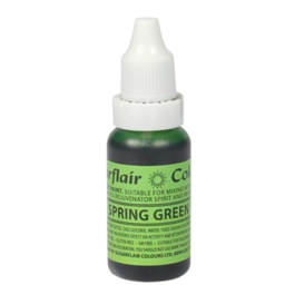 SUGARFLAIR LIQUID DYE - SPRING GREEN(14 ML)