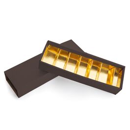 BROWN BOX FOR CHOCOLATES "BERLIN" - 24,5 CM