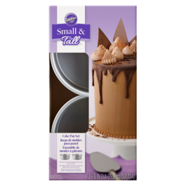 WILTON SET - LAYER CAKES - TALL AND SMALL (15 CM)