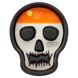 WILTON STEEL BAKING PAN - SKULL