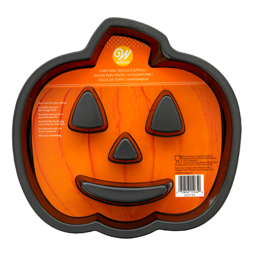 WILTON STEEL BAKING PAN - HALLOWEEN PUMPKIN