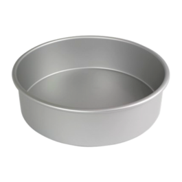 PME ROUND ANODISED ALUMINIUM PAN -  25,4 CM / H 5,1 CM