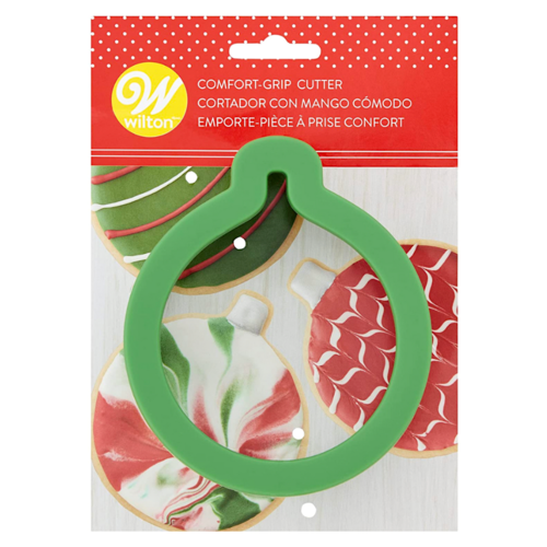 WILTON "GRIPPY" CUTTER - CHRISTMAS WREATH