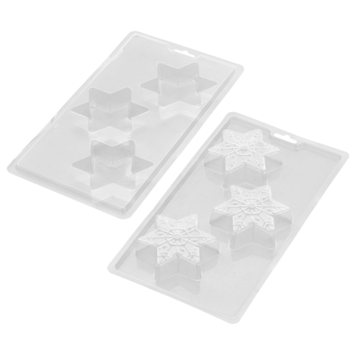 WILTON CHOCOLATE MOULD - 3D SNOWFLAKE