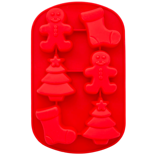 WILTON SILICONE MOULD - CHRISTMAS DESIGNS