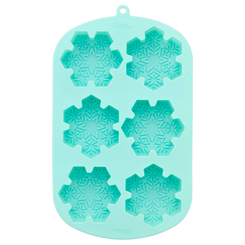 WILTON SILICONE MOULD - SNOWFLAKE