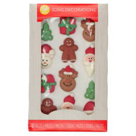 WILTON SUGAR DECORATIONS - CHRISTMAS