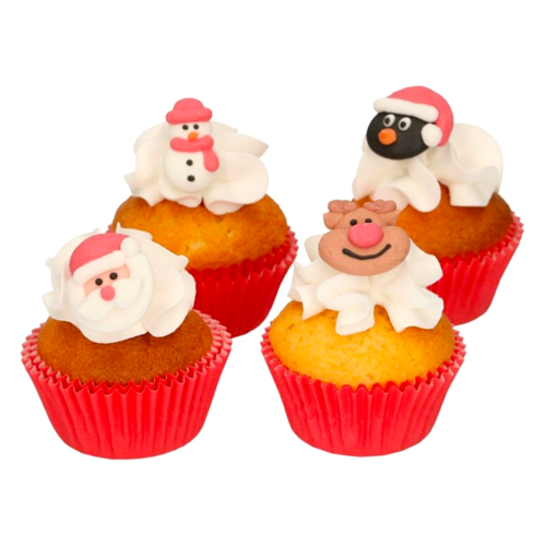 FUNCAKES SUGAR DECORATIONS - CHRISTMAS