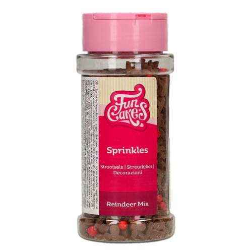 FUNCAKES SPRINKLES - REINDEER 55 G