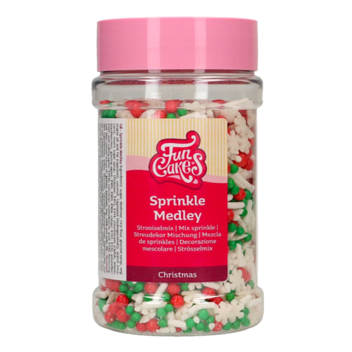 FUNCAKES SPRINKLES - CHRISTMAS (180 G)