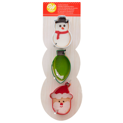 WILTON CUTTER SET - CHRISTMAS (ll)