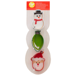 WILTON CUTTER SET - CHRISTMAS (ll)