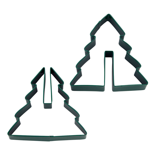 WILTON CUTTER SET - CHRISTMAS TREE 3D