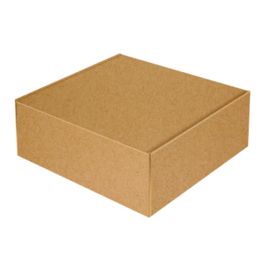 KRAFT GIFT BOX - 20 CM - (9 CM H)