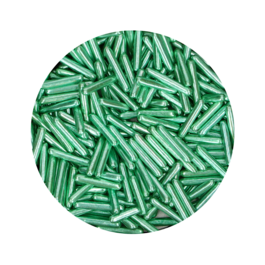 FUNCAKES SUGAR STICKS XL - METALLIC GREEN 70 G