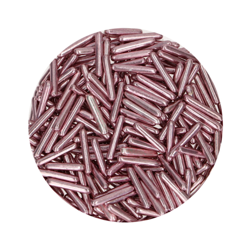 FUNCAKES SUGAR STICKS XL - METALLIC PINK 70 G