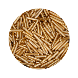 FUNCAKES SUGAR STICKS XL - METALLIC LIGHT GOLD 70 G