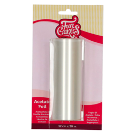 FUNCAKES ACETATE ROLL - 12 CM / 20 M