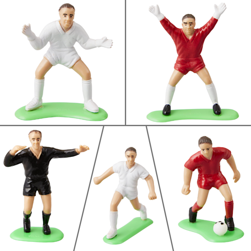 WILTON FOOTBALL FIGURES DECORATION SET