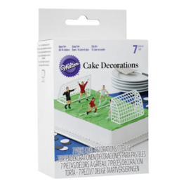 WILTON FOOTBALL FIGURES DECORATION SET