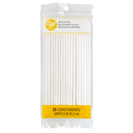 35 WILTON LOLLIPOP STICKS - 15 CM