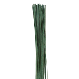 CULPITT DARK GREEN FLOWER WIRES - 22 GAUGE