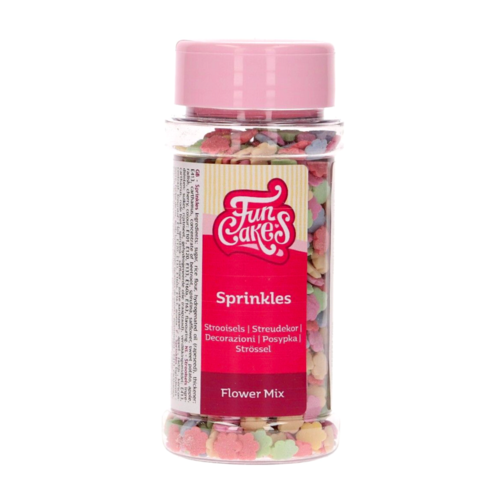 FUNCAKES SPRINKLES - FLOWERS 60 G