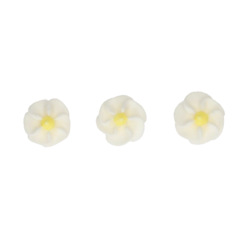 FUNCAKES SUGAR DECORATIONS - MINI WHITE FLOWERS