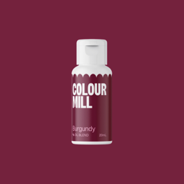 COLOUR MILL LIPOSOLUBLE DYE - BURGUNDY (20 ML)