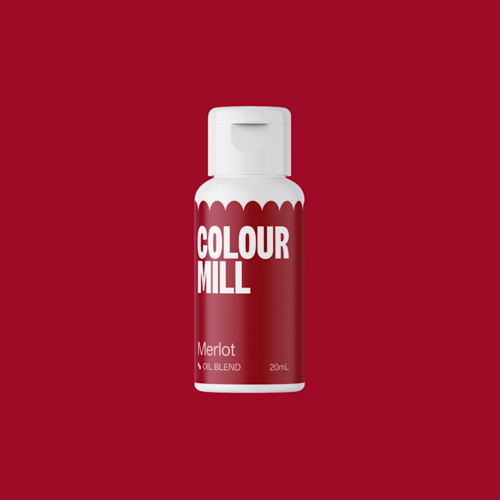 COLOUR MILL LIPOSOLUBLE DYE - MERLOT (20 ML)