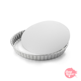 REMOVABLE ROUND ALUMINIUM PAN -  28 CM