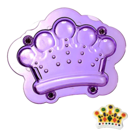 POLYCARBONATE CHOCOLATE MOULD - CROWN 3D