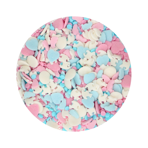 FUNCAKES SPRINKLES - GENDER REVEAL (65 G)