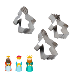 SET 3 STEEL CUTTERS - WISE MEN