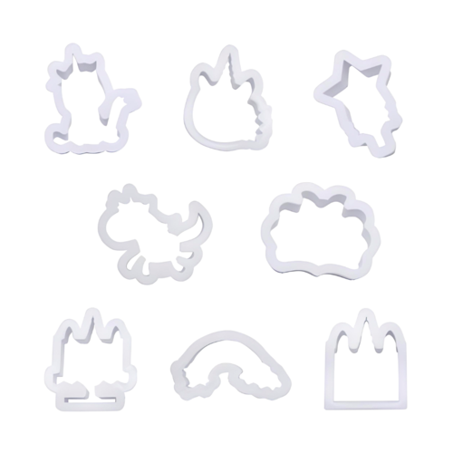 SET 8 UNICORN CUTTERS