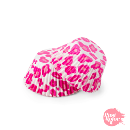 PINK LEOPARD CUPCAKE CAPSULES - 30 UNITS