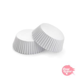 WHITE CUPCAKE CAPSULES - 24 UNITS