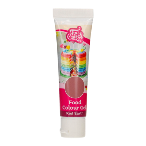 FUNCAKE GEL DYE - RED EARTH 30 G