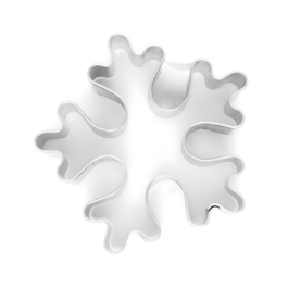 METAL BISCUIT CUTTER - SNOWFLAKE (6cm)