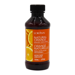 LORANN BAKERY EMULSION -  NATURAL ORANGE  (118 ML)