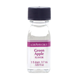 LORANN SUPER STRENGTH FLAVOR -  GREEN APPLE (3,7 ML)