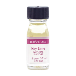 LORANN SUPER STRENGTH OIL FLAVOR -  KEY LIME (3,7 ML)