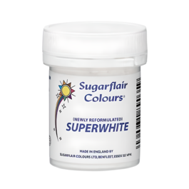 SUGARFLAIR POWDER DYE - SUPERWHITE 20 G